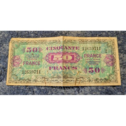 Billet 50 Francs 1944.