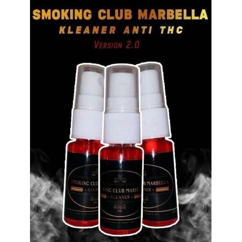 [Vendeur Officiel] Spray Kleaner Smokingclubmarbella Anti Thc Version 2.0 (X5 Unités) Pour Dépistage Salivaire 