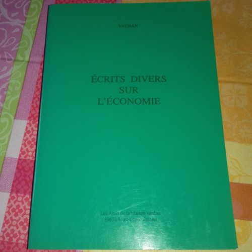 Ecrits Divers Sur L'économie
