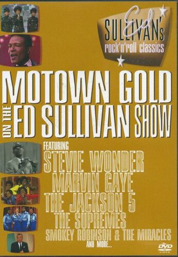 Dvd Video Motown Gold On The Ed Sullivan Show