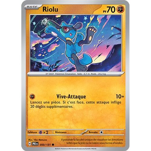 Riolu - 050/131 - Evolutions Prismatiques