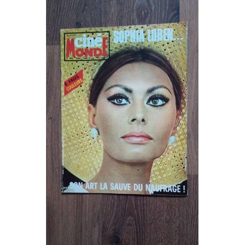 Cinémonde N°1699 S.Loren / M.Mastroianni / A.Delon