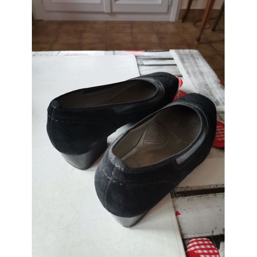 Chaussures Femme, Cuir, Noir, Pointure 37