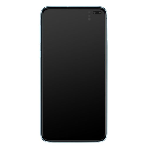 Bloc Complet Samsung Galaxy S10 Plus Écran Lcd Vitre Tactile Original Bleu