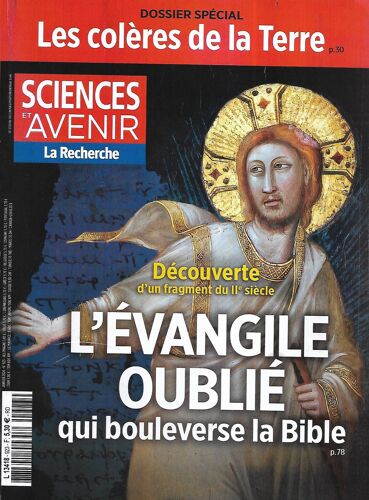 Sciences Et Avenir N°923 Janvier 2024 L'évangile Oubliée Qui Bouleverse La Bible/ Les Colères De La Terre/ Drone: Arme Inédite/ Thyroïde: Traitements Inutiles/ Pêche: Adopter Des Pratiques Durables