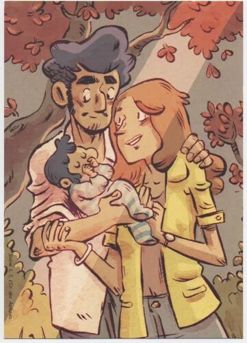 Carte Promo Para Bd - Sixtine (Frédéric Maupomé / Aude Soleilhac) Les Éditions De La Gouttière