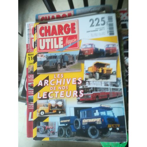 Charge Utile 225 De 2011 T30,Sanguinet,Lompech,Jl 20v,Girod,Perrin