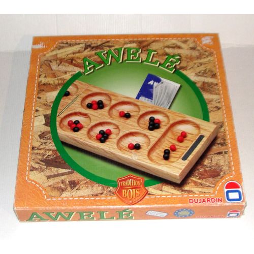 Awelé Dujardin Tradition Bois Jeu Kakua Oware Kiuthi