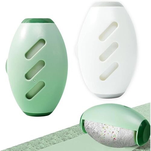 MEVRONISSHOP-2 Pièce Rouleau à Peluches réutilisable Lavable, Brosse Vetement Anti Poils, Mini Rouleau Anti-Peluches Portable, Rouleau à Peluches Voyage, pour vêtements, Tapis, Meubles, canapé, Voitu