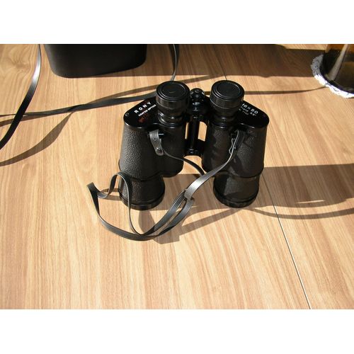 PAIRE DE JUMELLES MARQUE RONY (coated optic ° GROSSISSEMENT 16 X 50 DANS BOITIER DE TRANSPORT AVEC SANGLE
