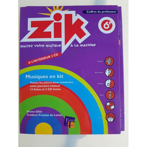 Zik 6e - Coffret Du Professeur+ Livret De L'élève