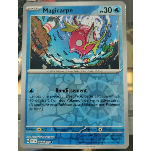 Pokemon Magicarpe Reverse 044 / 198 Ecarlatte Et Violet