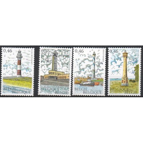 Belgique Timbres Les Phares 2006
