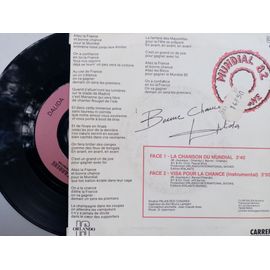 La Chanson Du Mondial 82 Dédicacé Par Dalida