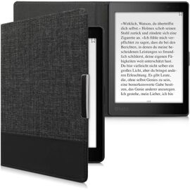 Étui Rabattable En Simili Suède Pour Liseuse Kobo Aura Edition 1 - Neuf, Kwmobile, Protection Complète