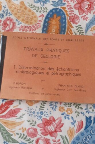 Travaux Pratiques De Géologie Par L École Nationale Des Ponts Et Chaussées 