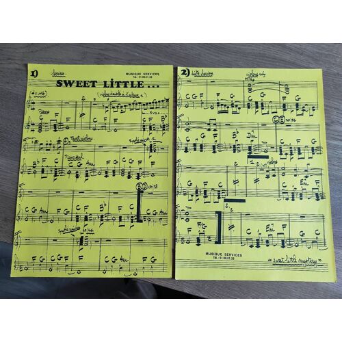 Partition Musique Pour Claviers Titre Sweet Little