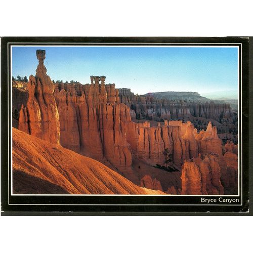 Carte Postale Rock Glow At Bryce Canyon National Park, Utah, 1993