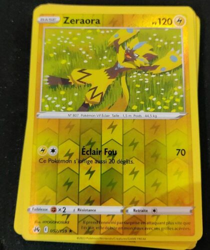 Pokemon Zeraora 052 / 159 Reverse Zenith Supreme
