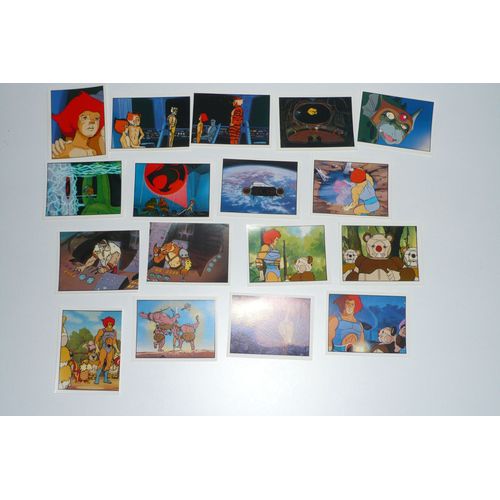 44 Images Stickers Panini - Cosmocats / Thundercats