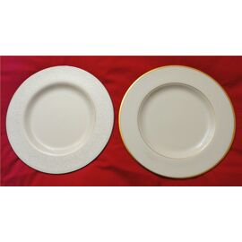 Six assiettes creuses aux oiseaux de paradis par Haviland