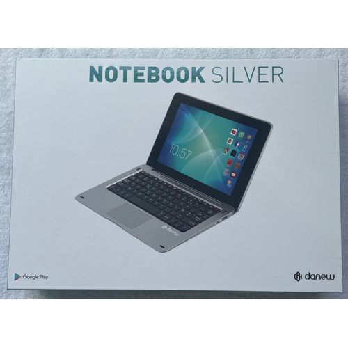 Tablette Danew NOTEBOOK DBOOK111 Wi-Fi 2/16 Go 10.1 pouces - Silver