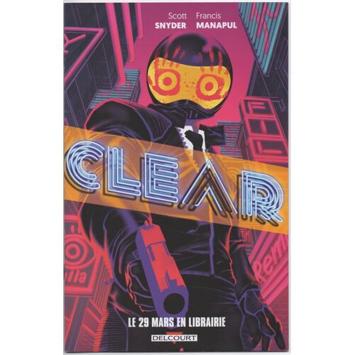 Clear #1 (Best Jackett Press / Comixology Originals), Delcourt 2023