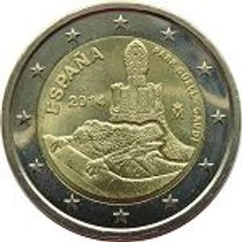 2 Euros Espagne 2014 Commemorative Parc Guell De Barcelona