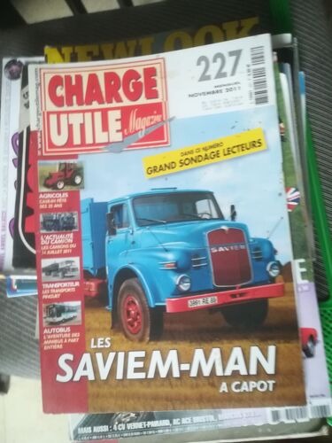 Charge Utile 227 De 2011 Scania P,Tatra Phoenix,Case Ih,Saviem Man,Pinguet,Tu 35,Oreos 55,Boner,Hummer Us Army,Haulotte
