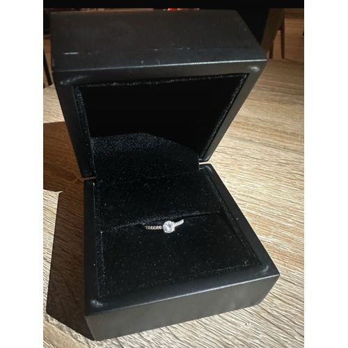 Bague Manon Or Blanc Oxyde De Zirconium