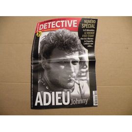 Brade Numéro Spécial De La Revue Le Nouveau Détective - Adieu Johnny - N° 1839 Du 9.12.2017