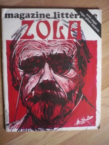 Magazine Littéraire N° 132 - Émile Zola - Février 1978 -