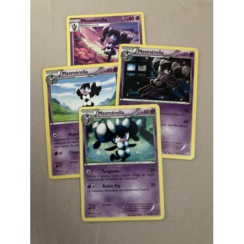 (2671) 4x Mesmérella (Pokemon)
