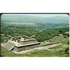 Carte Postale Visita Del Adoratorio Y El Juego De Pelota, Xochicalco, Morelos, Mexico, 1989
