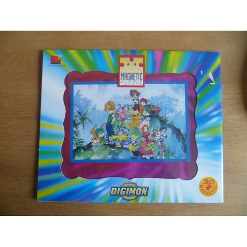 Digimon Puzzle Magnetic Digital Monsters 30 Pieces