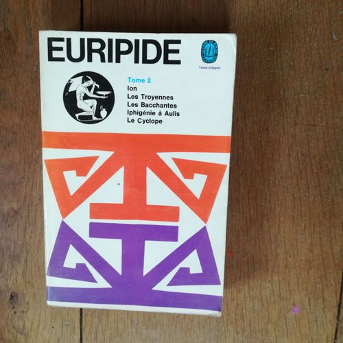 Euripide, Tome 2, Livre De Poche
