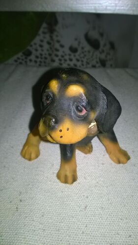 Statue Bébé Chien Beauceron