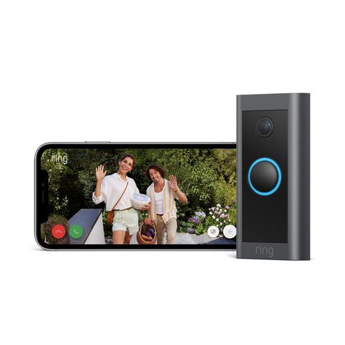 Sonnette Vidéo Filaire (Video Doorbell Wired) | Sonnette Connectée Avec Caméra Vidéo Hd, Visiophone Extérieur Étanche, Détection De Mouvements, Raccordée | Essai Home Gratuit 30 J.