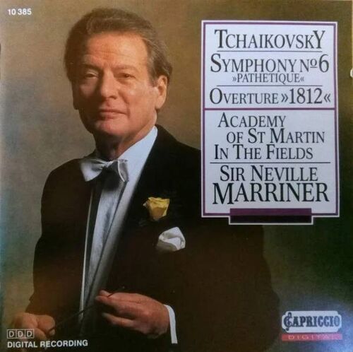 Tchaikovsky Symphonie 6 Ouverture 1812 Marriner