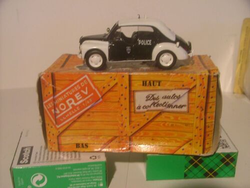1/43 Norev - Renault 4 Cv "Police"