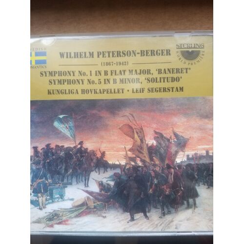 Cd Peterson Berger, Symphonies 1 Et 5, Sterling Records