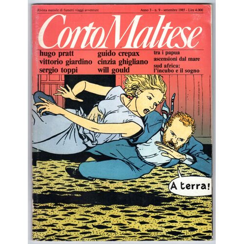 Corto Maltese N°9 (Anno3) 1985 - En Italien