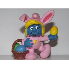 Schtroumpfette De Paques En Lapin 2.0497 Bunny Suit Smurfette