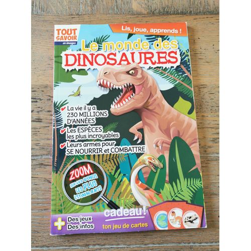 Revue Tout Savoir : Le Monde Des Dinosaures