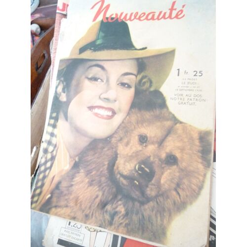 Magazine Nouveauté 18 Septembre 1938