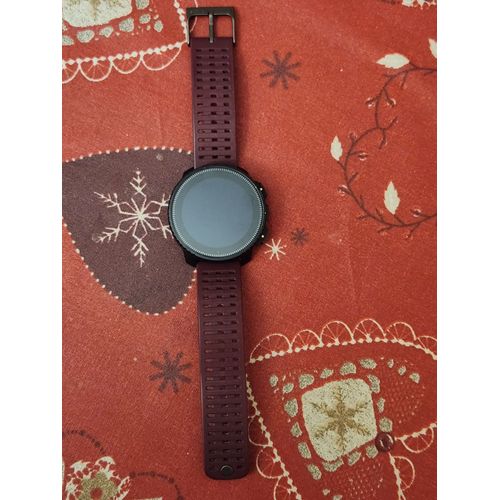 Montre Connectée Sport Gps - Altimetre - Suunto Vertical Black Ruby - Diamètre Écran 49 Mm