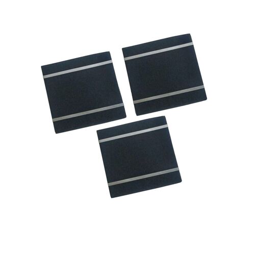 Lot de 3 filtres charbon + fixations AK550AE1 (51486-3627) Hotte (71X0729 AS0062460 DE DIETRICH)