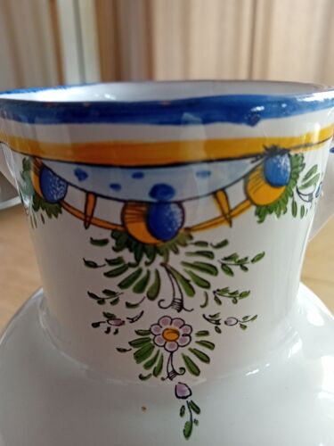 Pichet À Eau En Faïence D Art D Angoulême Le Renoleau