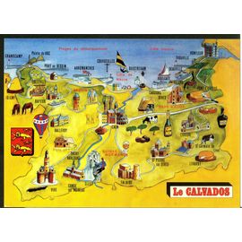 Carte Postale Le Calvados, 1989