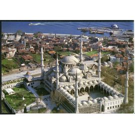 Carte Postale Istanbul, Turkiye, La Mosquée Bleue, 1990